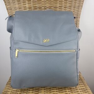 Freshly Picked Gray Classic Diaper Bag Backpack
